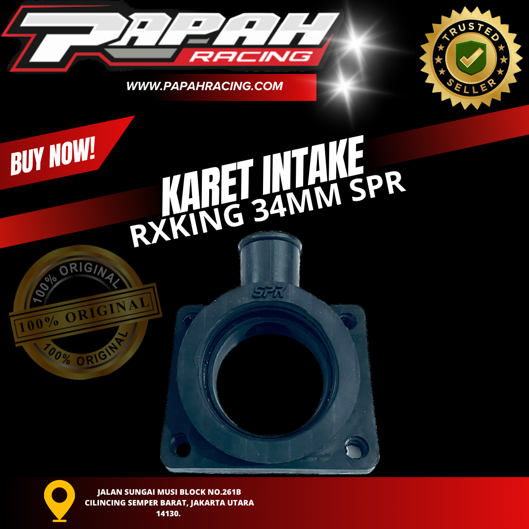 KARET INTAKE RXKING 34 MM SPR